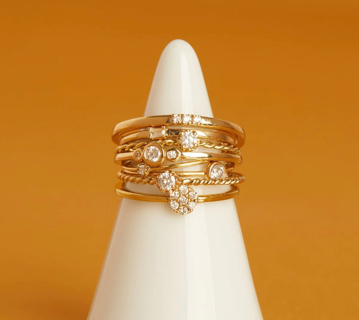 Twist Lab Grow Diamond Ring