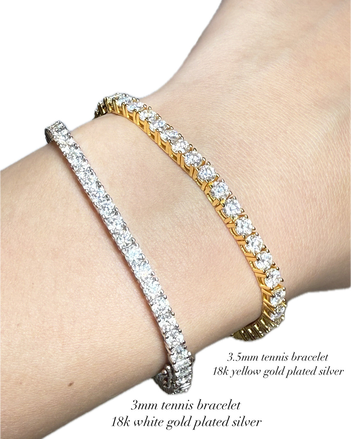 Classic Tennis Bracelet (3.5mm) 0.2ct total 8.8ct