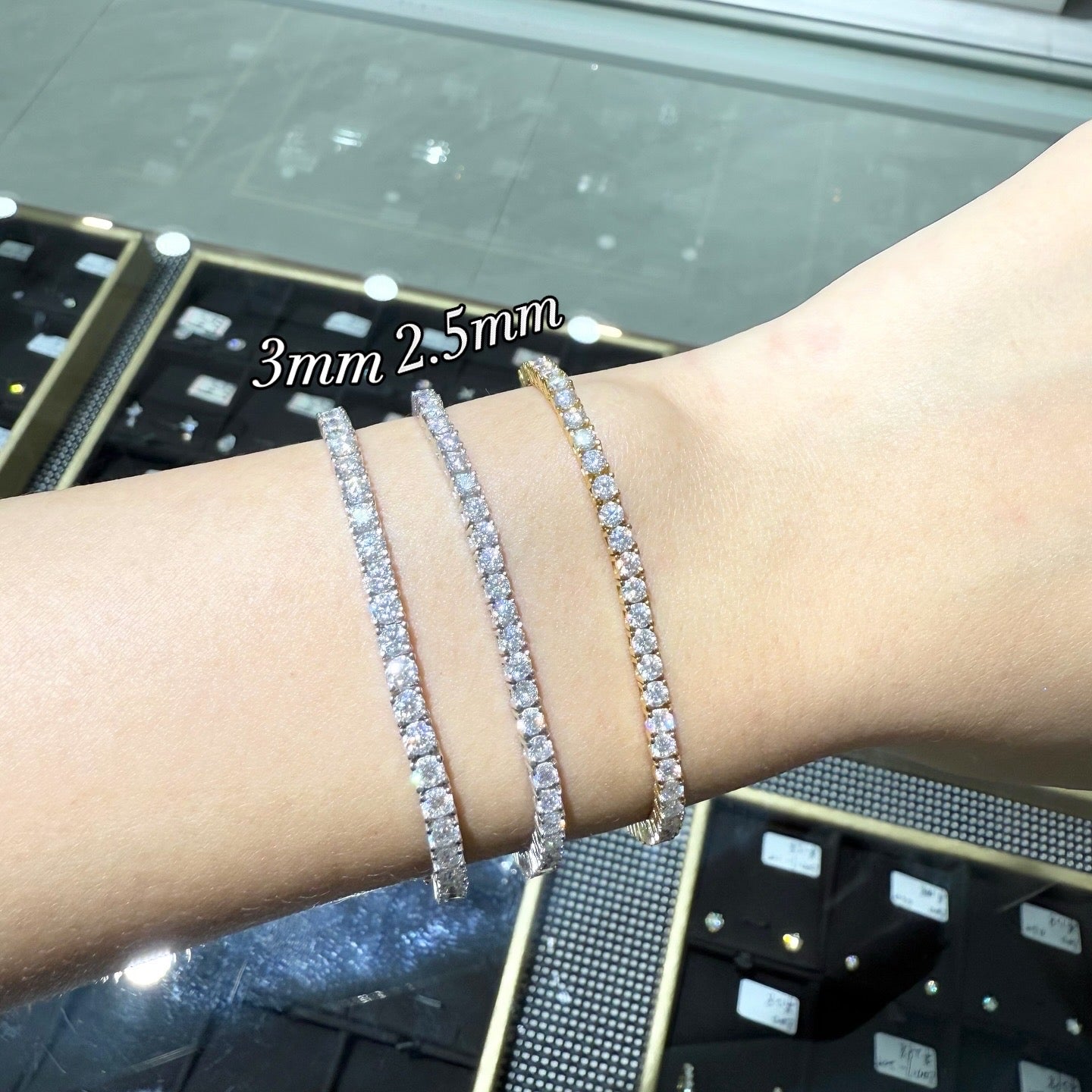 Classic Tennis Bracelet (2.5mm) 0.06 ct total 3ct