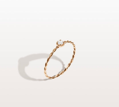 Twist Lab Grow Diamond Ring
