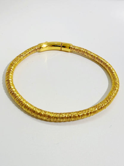 Vintage style soft bangle
