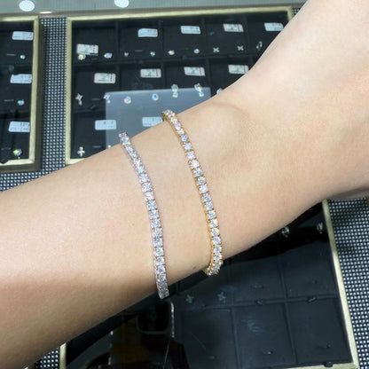 Classic Tennis Bracelet (2.5mm) 0.06 ct total 3ct