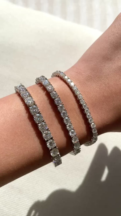 Classic Tennis Bracelet (5mm) 0.5 ct Total 18ct