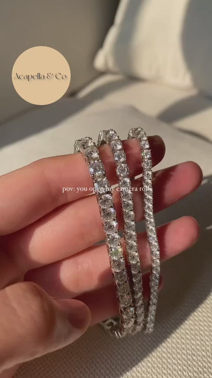 Classic Tennis Bracelet (5mm) 0.5 ct Total 18ct